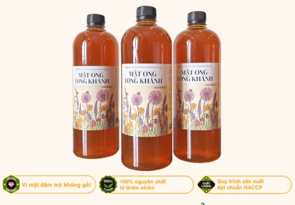 3 lít mật ong giá tại vườn miễn phí giao hàng